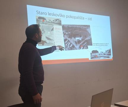 Predstavitev arheoloških najdišč v Leskovcu pri Krškem